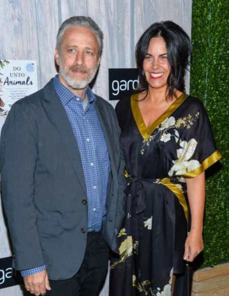 Jon Stewart and Tracey McShae tied the knot in 2000.